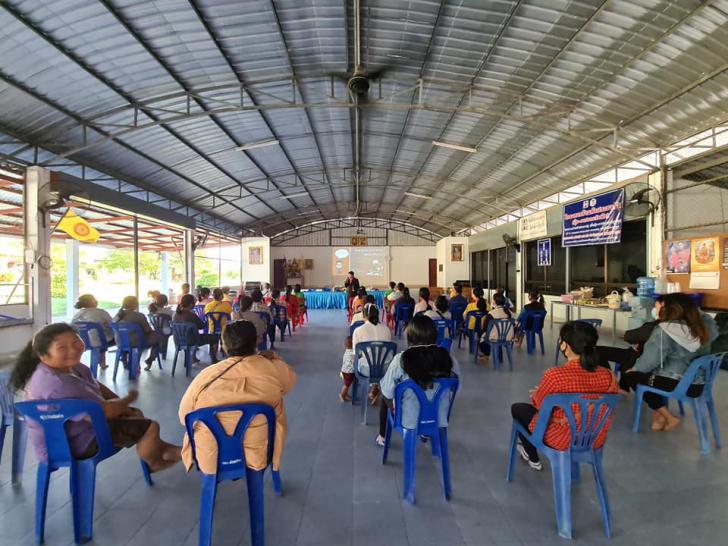 4. กิจกรรมโครงการยายสาน หลานขาย (ผลิตภัณฑ์จักสาน) วันที่ 11 พฤศจิกายน 2563 ณ ตำบลนาบ่อคำ อำเภอเมือง จังหวัดกำแพงเพชร